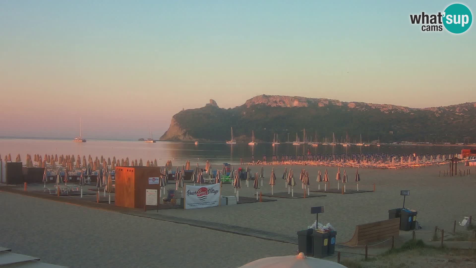 Poetto beach webcam | Cagliari | Sardinia