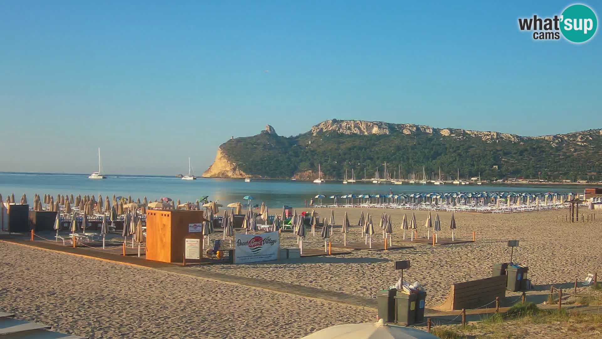 Poetto Strand Webcam | Cagliari | Sardinien