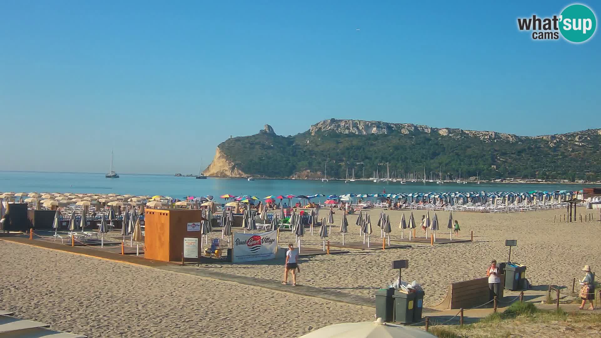 Webcam spiaggia del Poetto | Cagliari | Sardegna