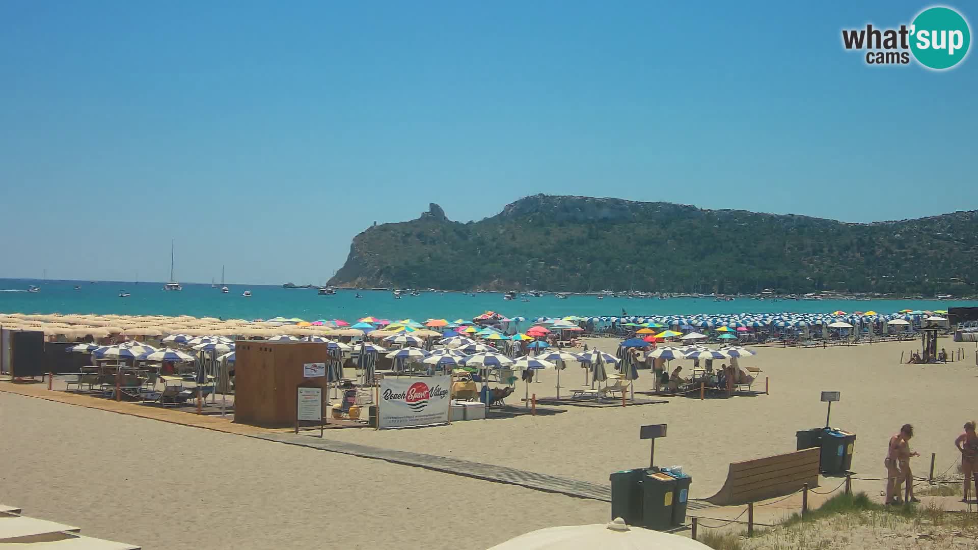 Poetto Strand Webcam | Cagliari | Sardinien