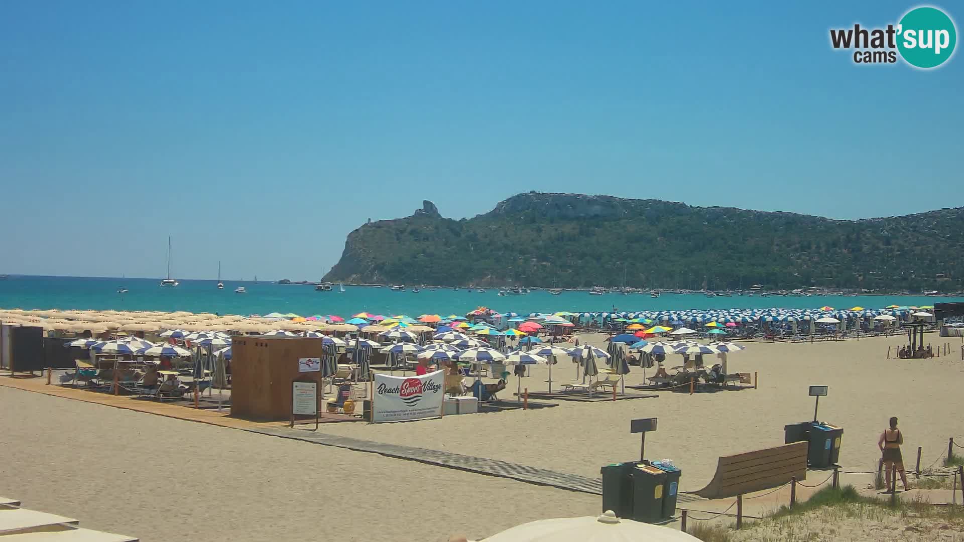 Webcam playa de Poetto | Cagliari | Cerdeña