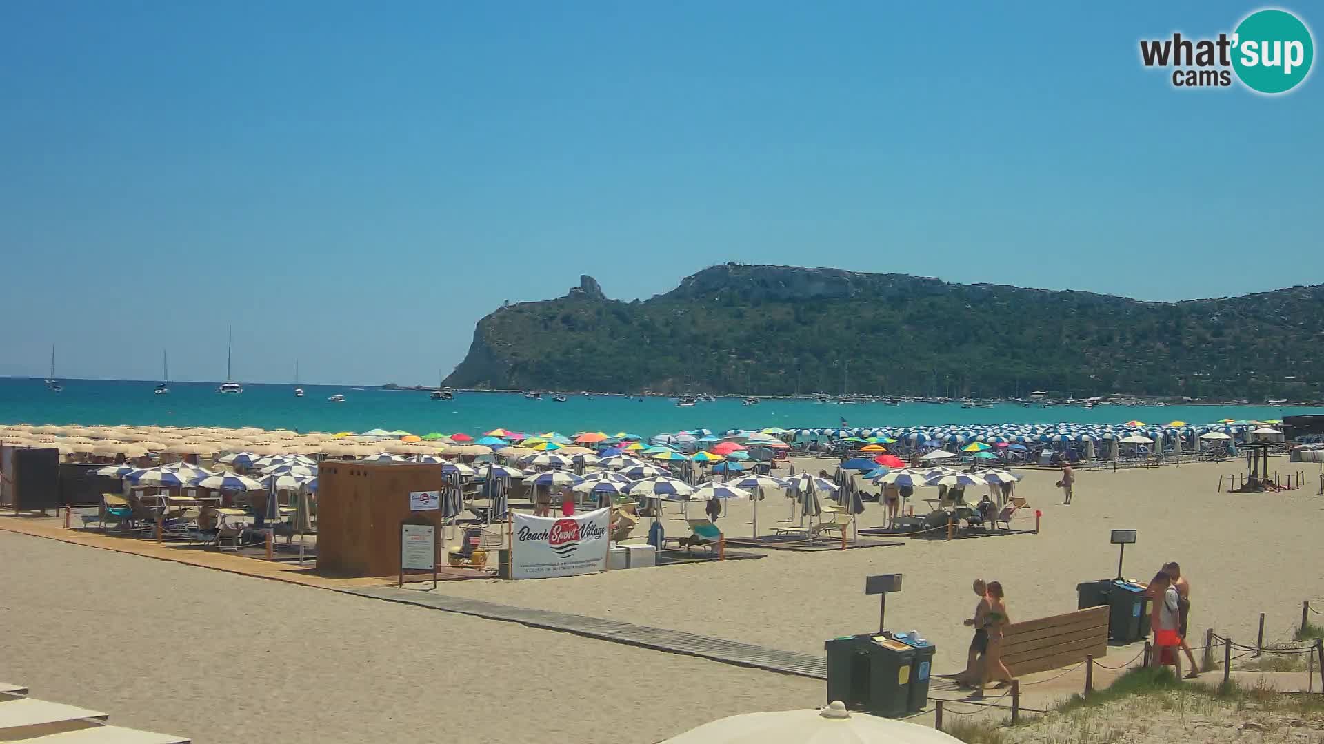 Poetto Strand Webcam | Cagliari | Sardinien