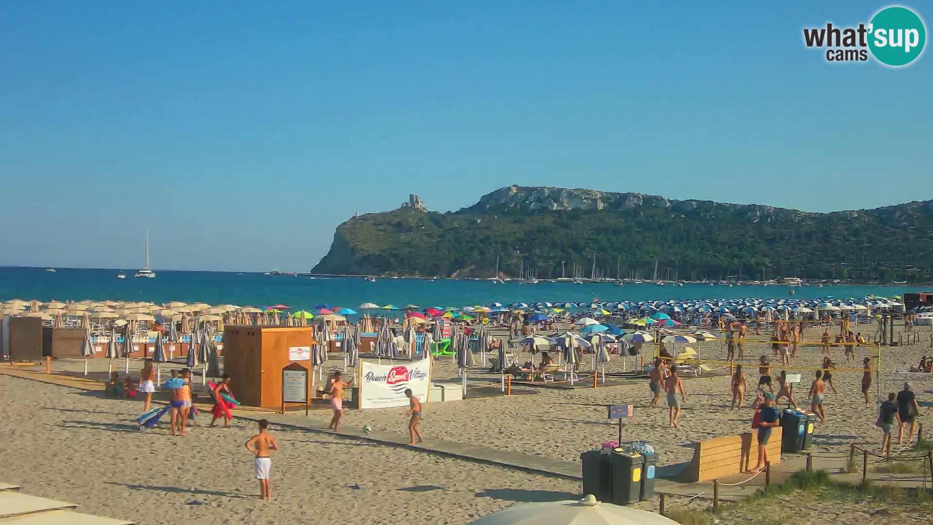 Webcam spiaggia del Poetto | Cagliari | Sardegna