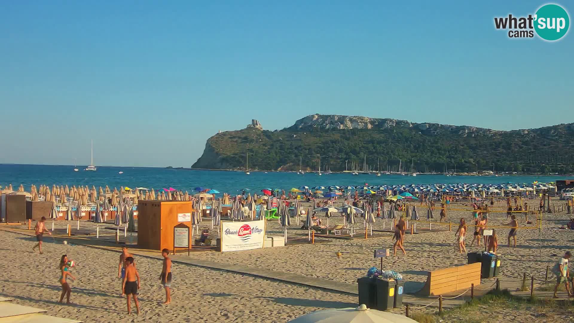 Webcam spiaggia del Poetto | Cagliari | Sardegna