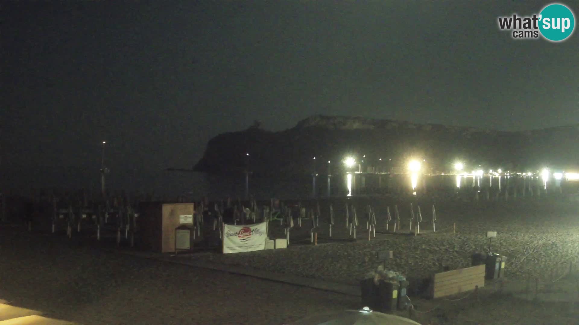Poetto beach webcam | Cagliari | Sardinia