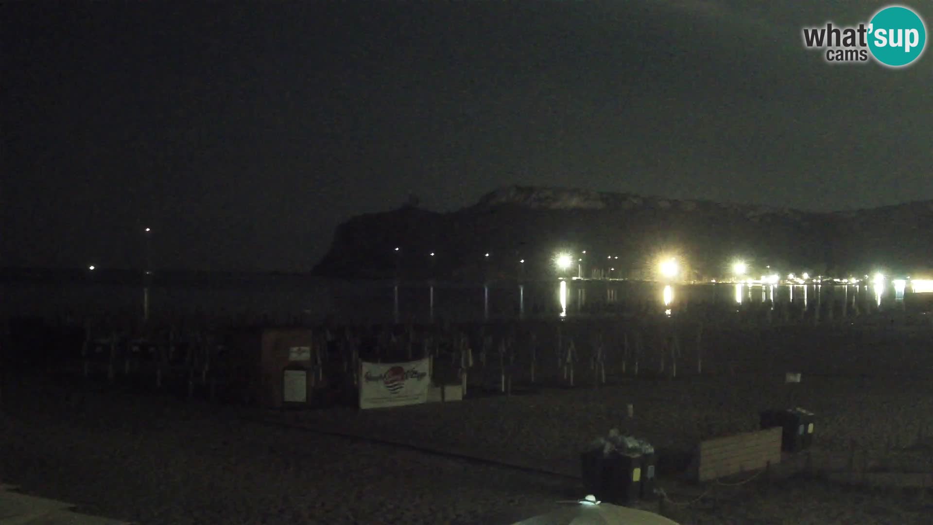 Poetto beach webcam | Cagliari | Sardinia