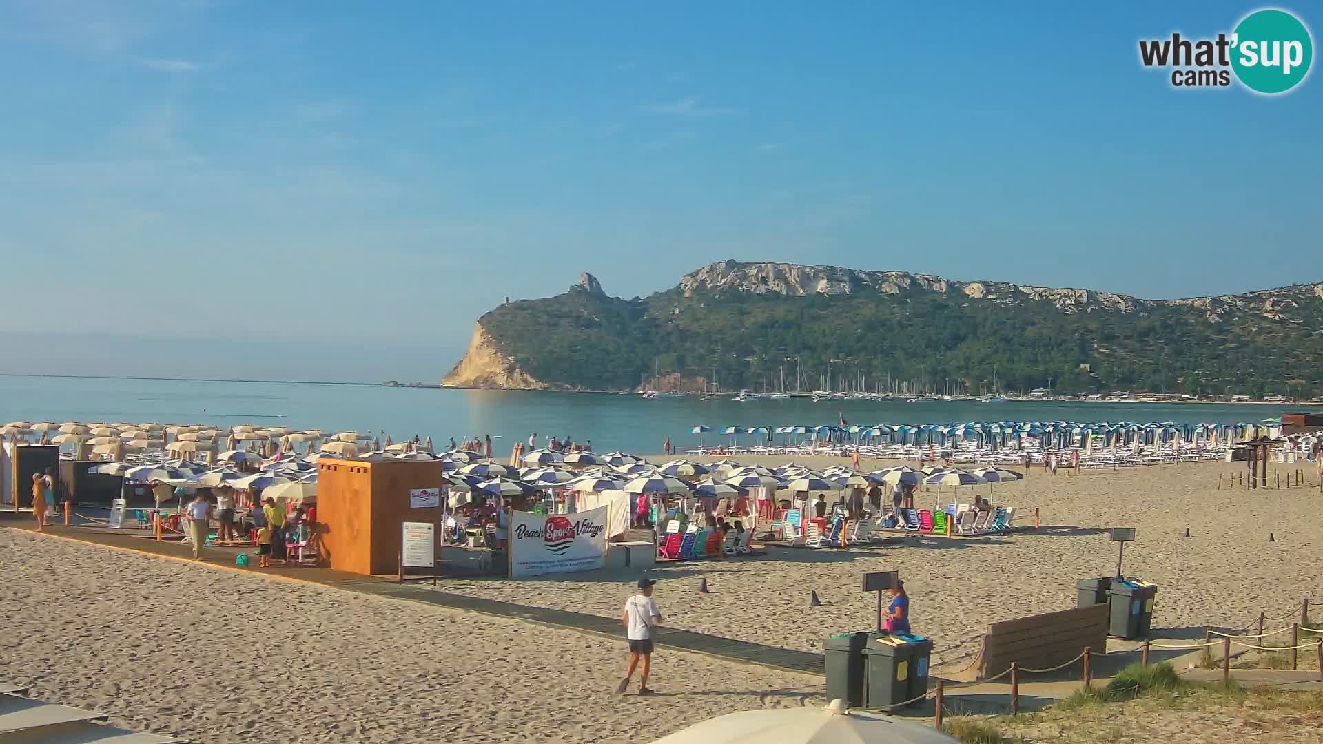 Poetto beach webcam | Cagliari | Sardinia