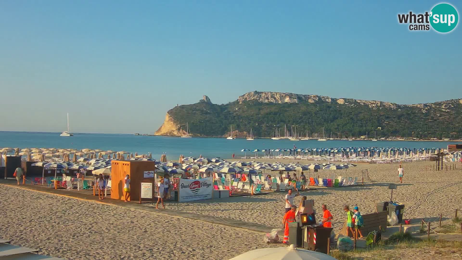 Poetto beach webcam | Cagliari | Sardinia