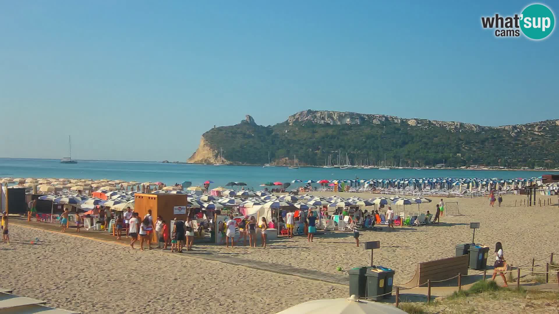 Webcam plage de Poetto | Cagliari | Sardaigne