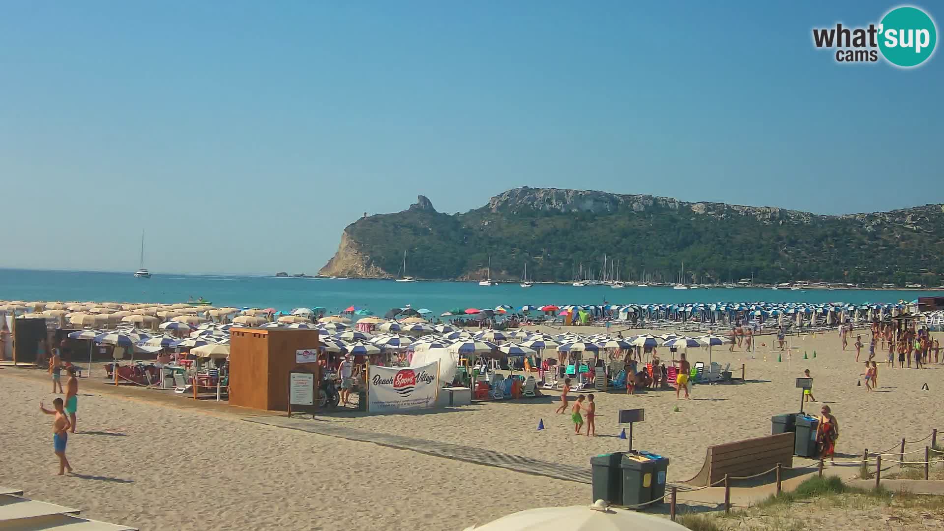 Webcam plage de Poetto | Cagliari | Sardaigne