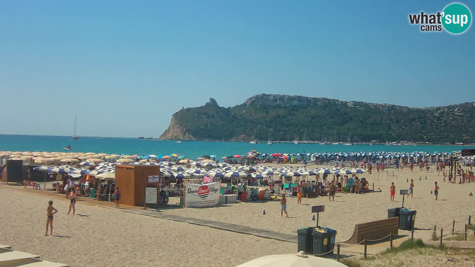 Webcam spiaggia del Poetto | Cagliari | Sardegna