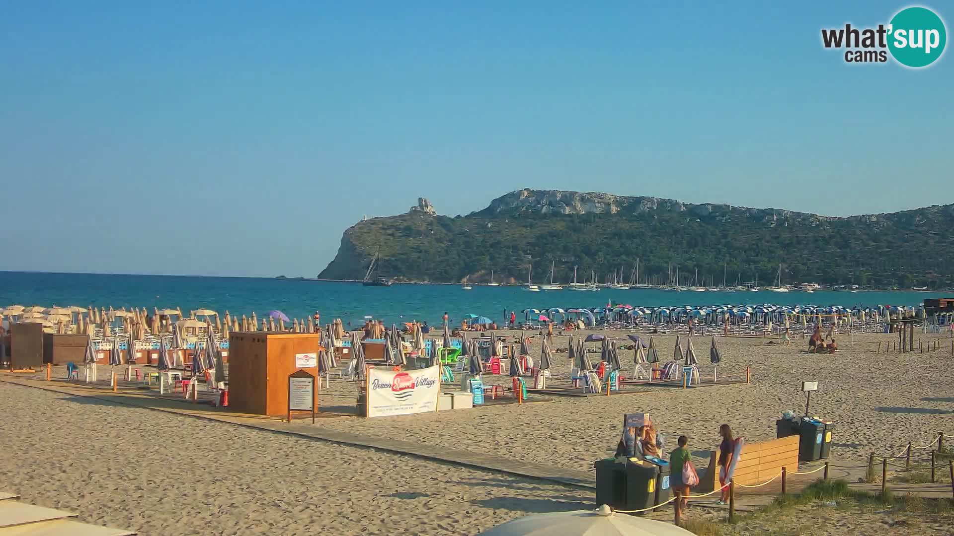 Poetto beach webcam | Cagliari | Sardinia