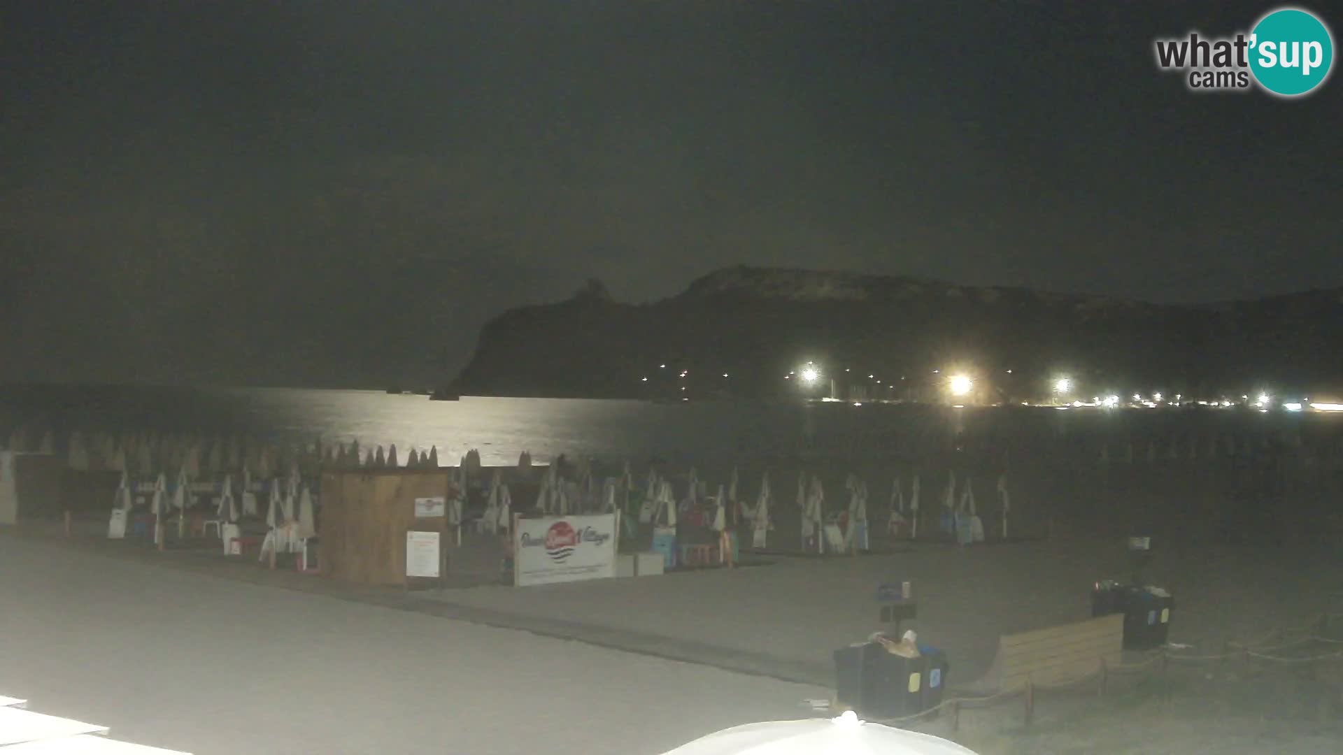 Poetto beach webcam | Cagliari | Sardinija