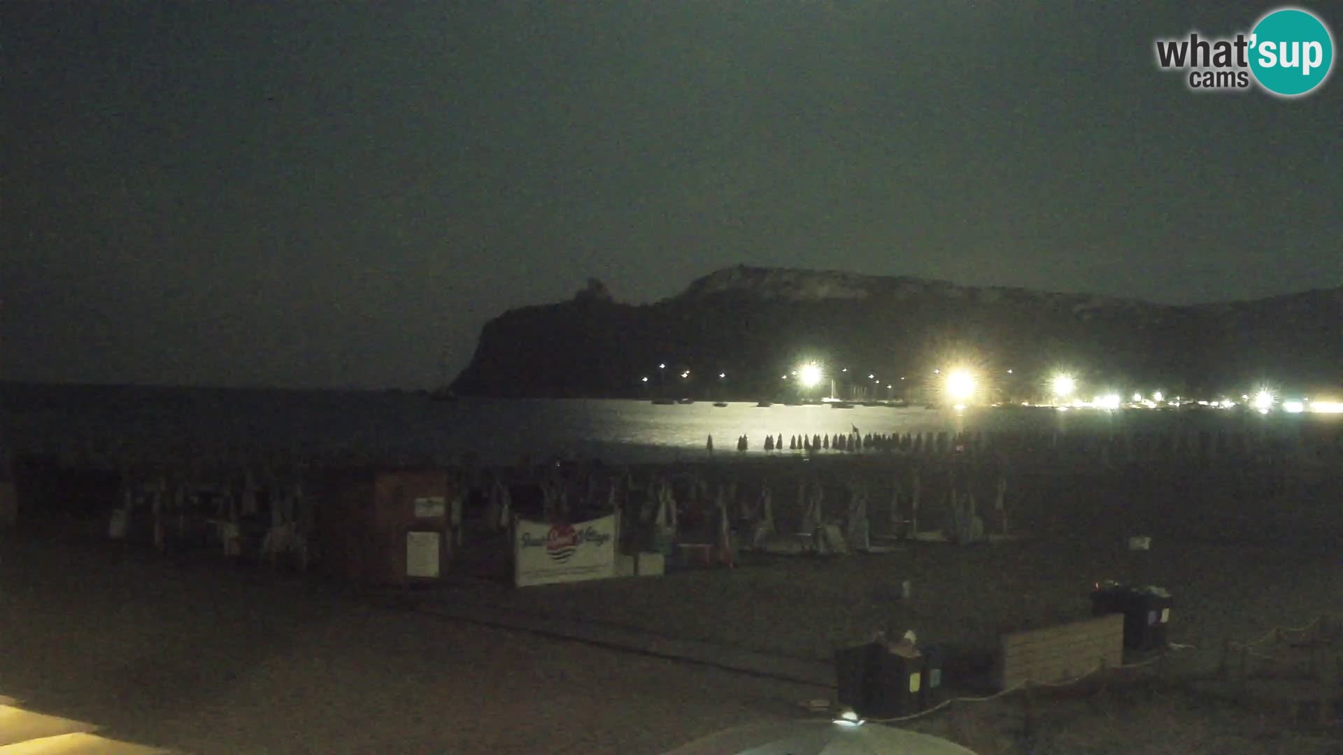 Poetto beach webcam | Cagliari | Sardinia