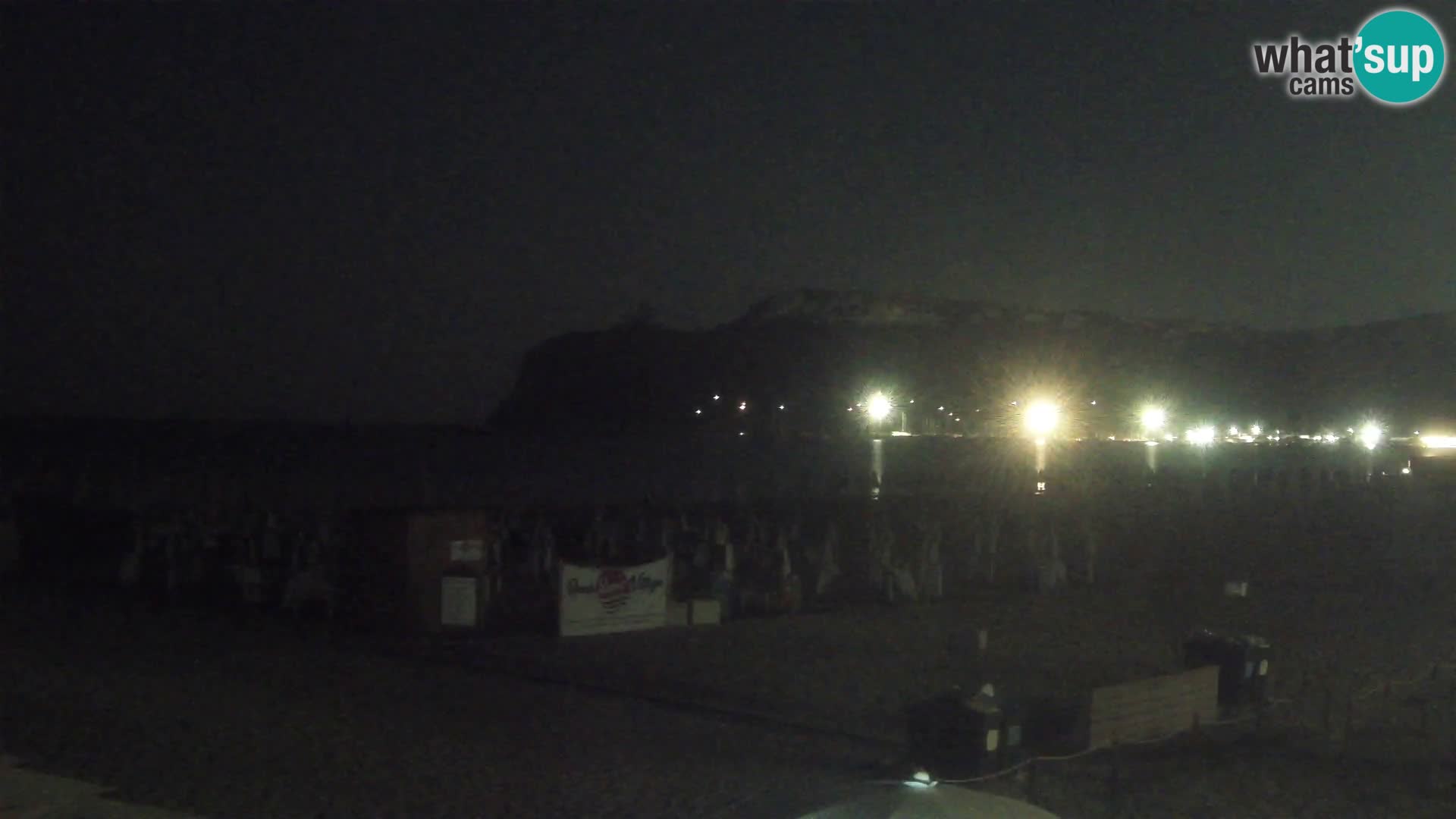 Poetto beach webcam | Cagliari | Sardinija