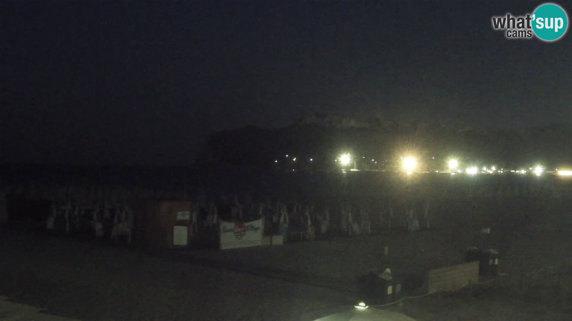 Poetto beach webcam | Cagliari | Sardinija