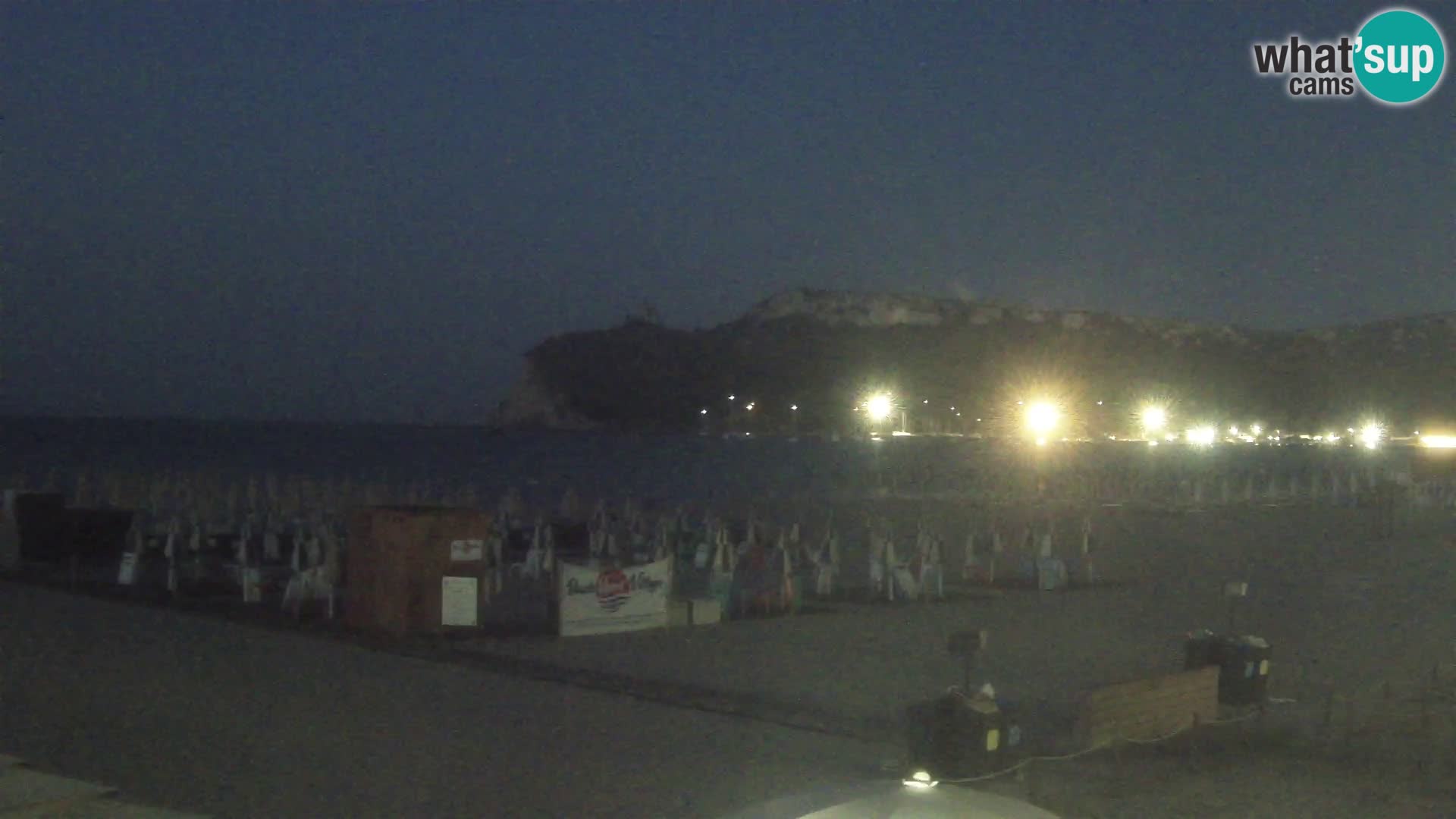 Poetto beach webcam | Cagliari | Sardinia