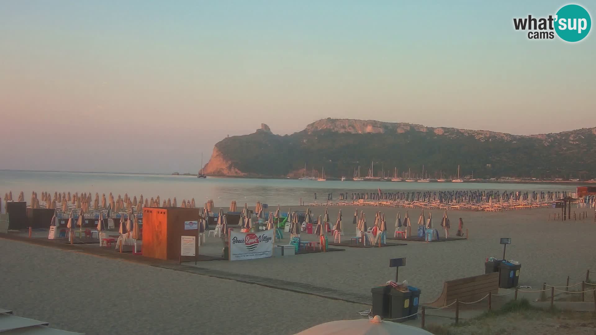 Poetto beach webcam | Cagliari | Sardinija