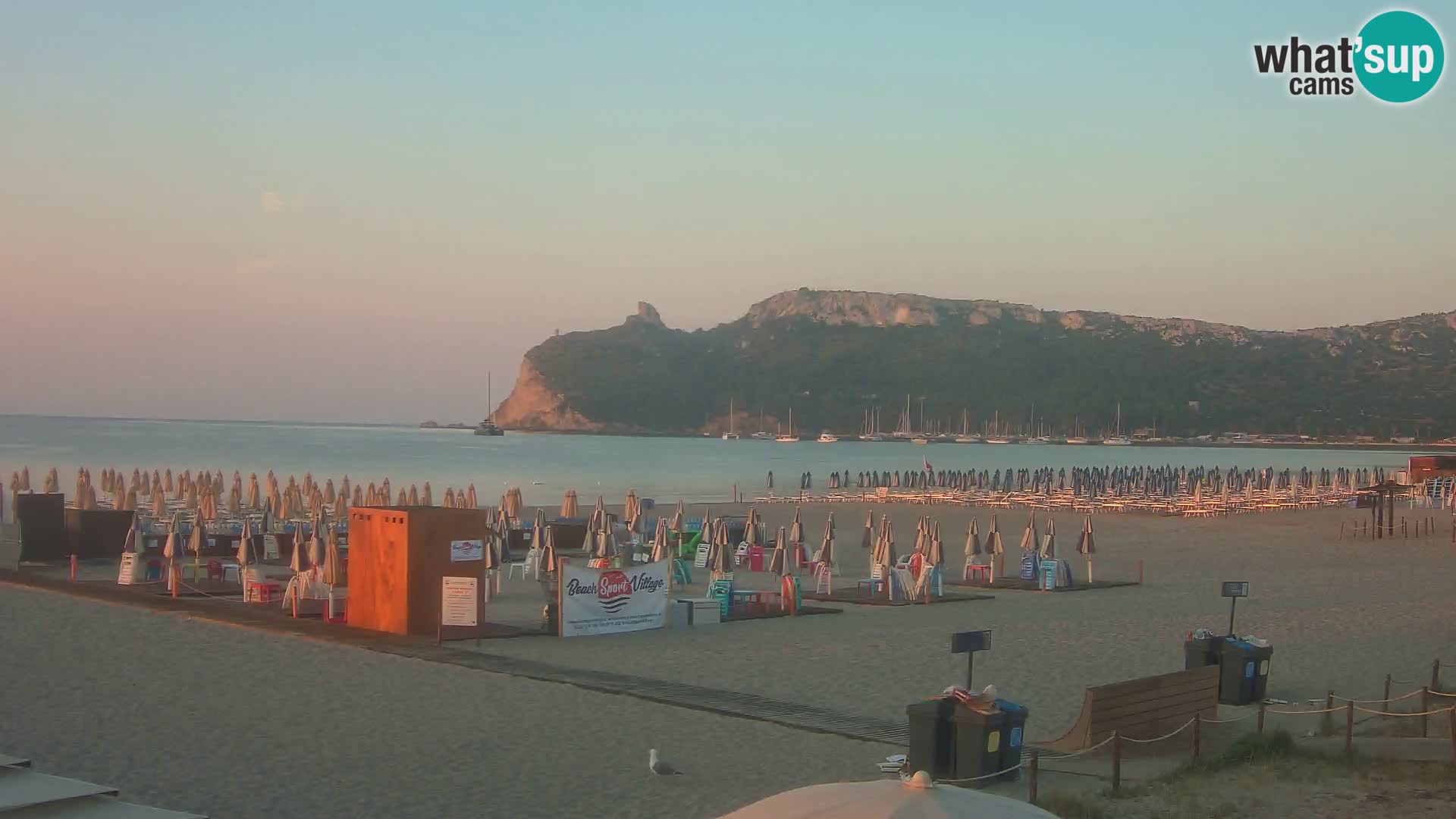 Poetto beach webcam | Cagliari | Sardinia