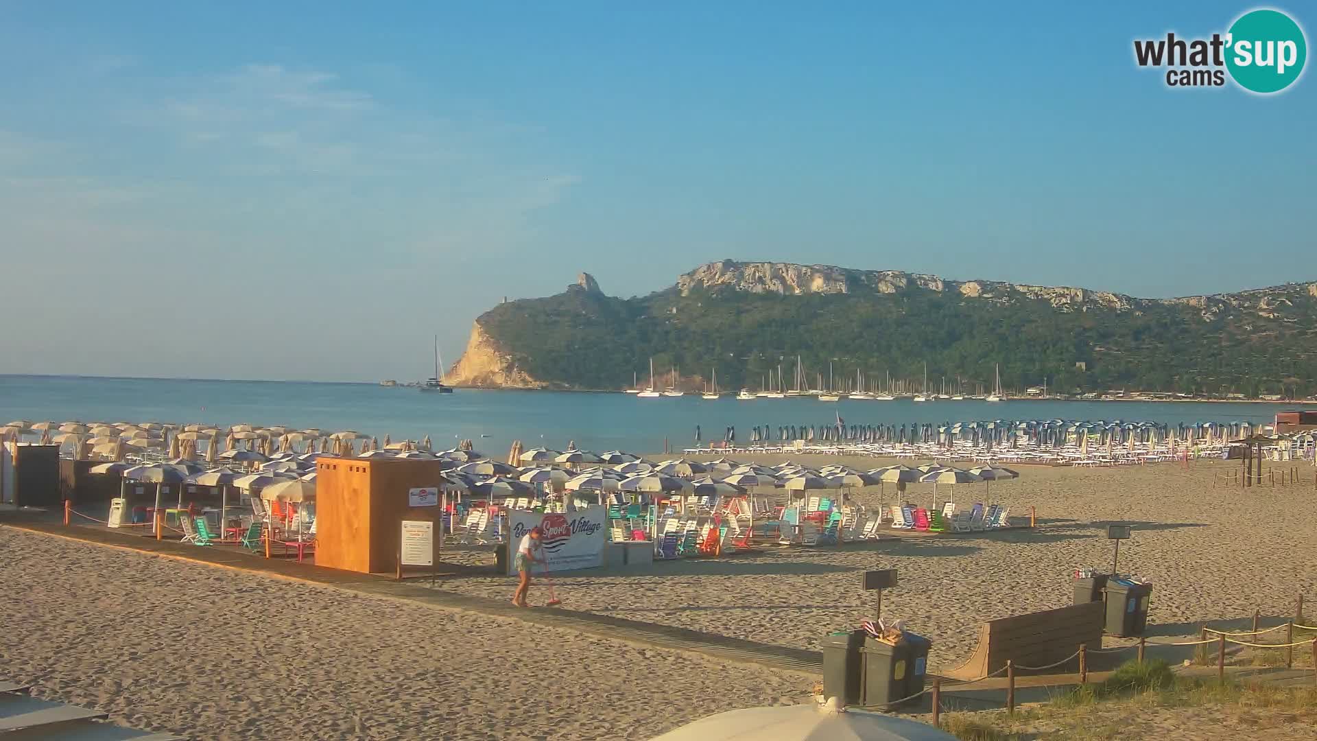Webcam spiaggia del Poetto | Cagliari | Sardegna