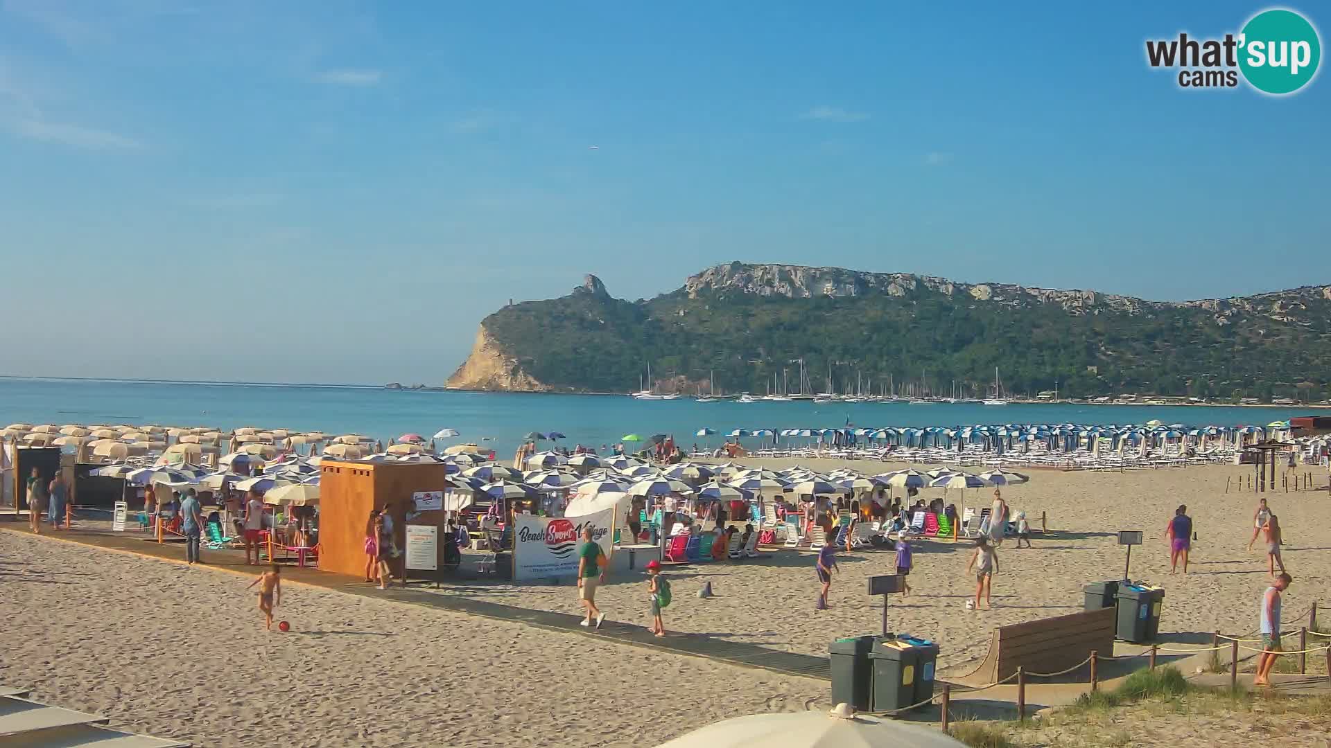 Poetto beach webcam | Cagliari | Sardinija