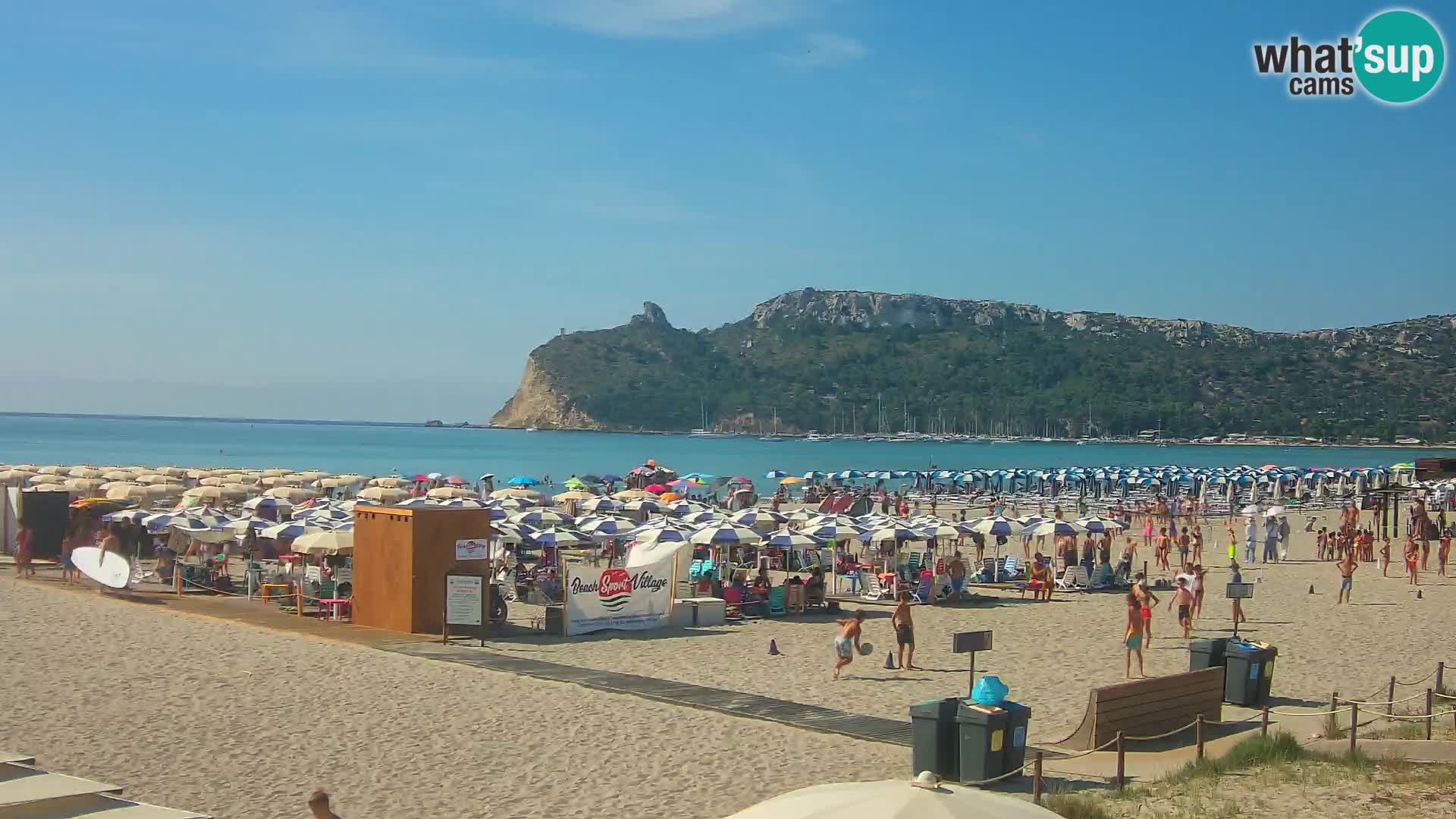Poetto Strand Webcam | Cagliari | Sardinien