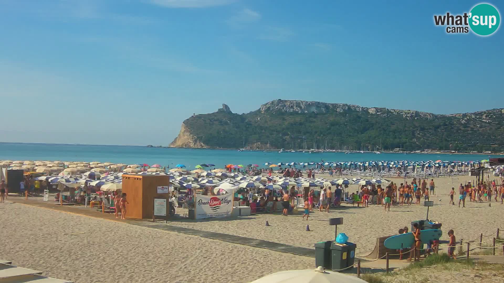 Webcam playa de Poetto | Cagliari | Cerdeña