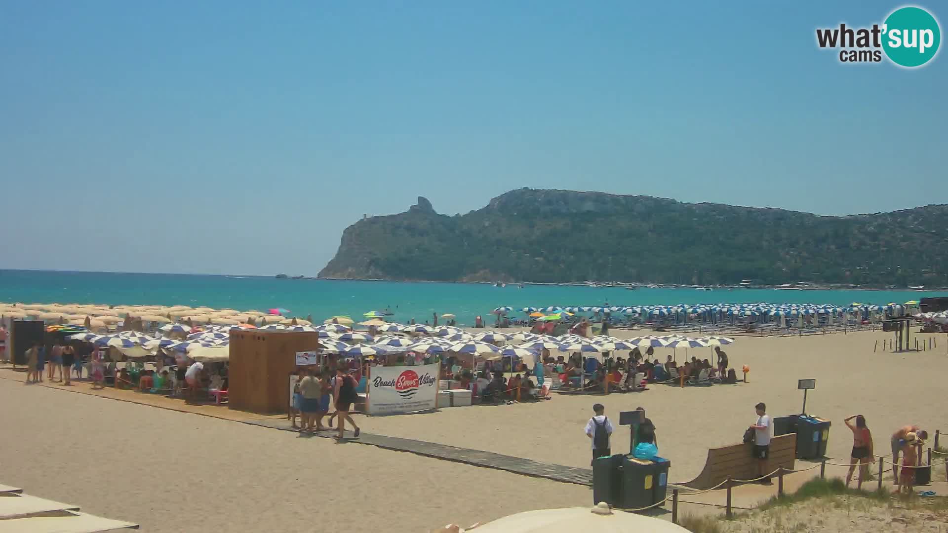 Webcam playa de Poetto | Cagliari | Cerdeña