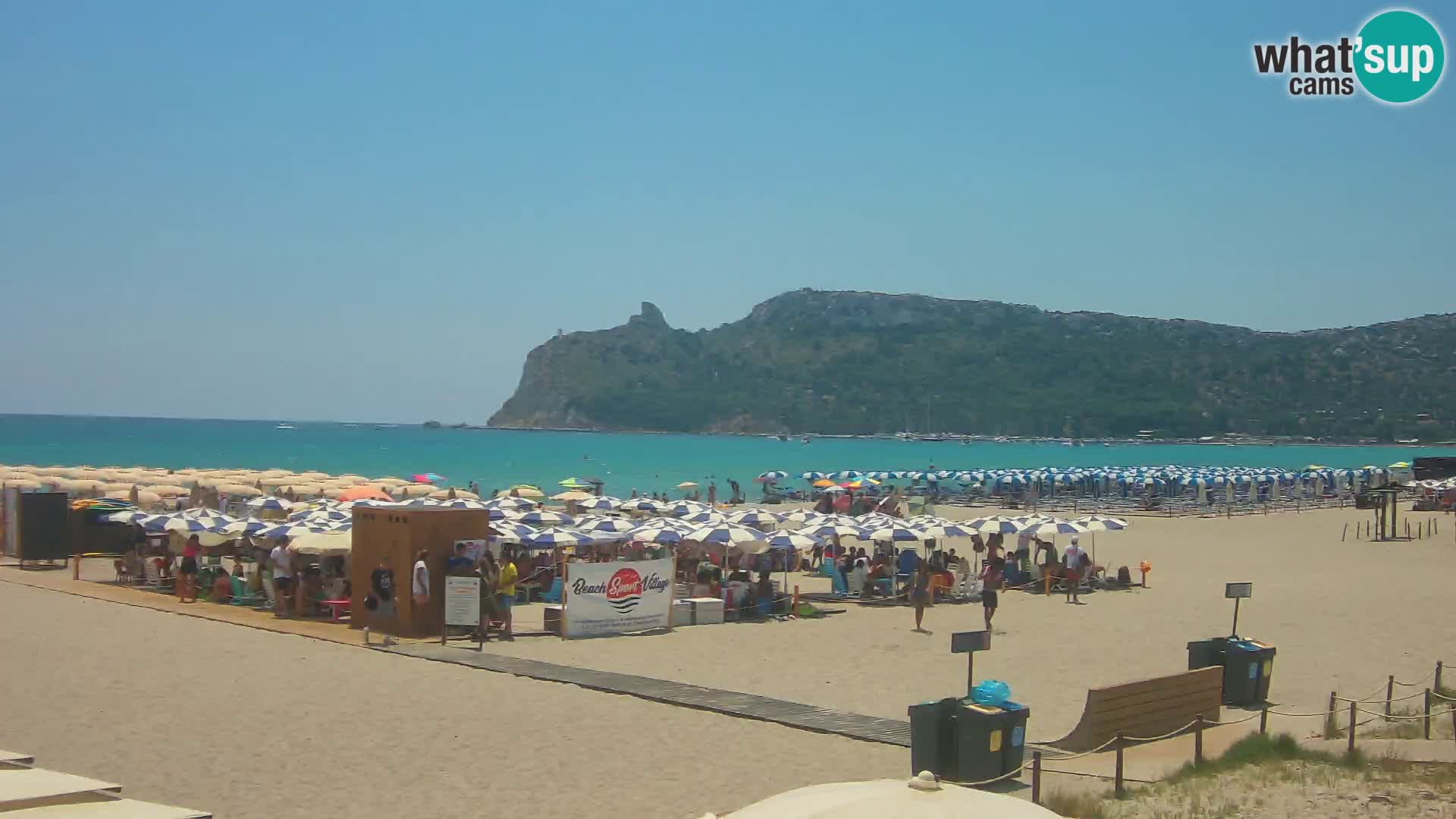 Webcam playa de Poetto | Cagliari | Cerdeña