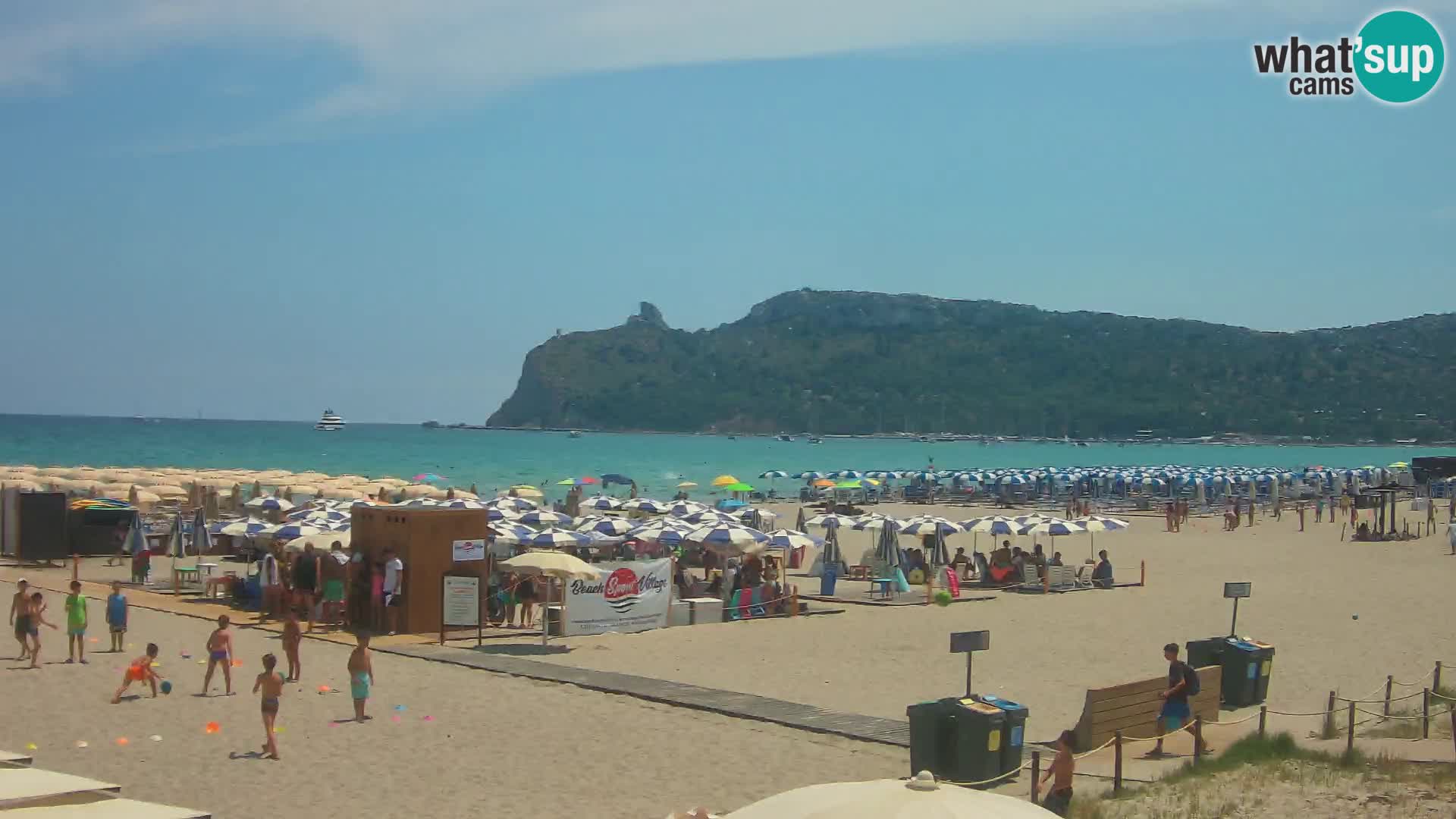 Poetto beach webcam | Cagliari | Sardinia