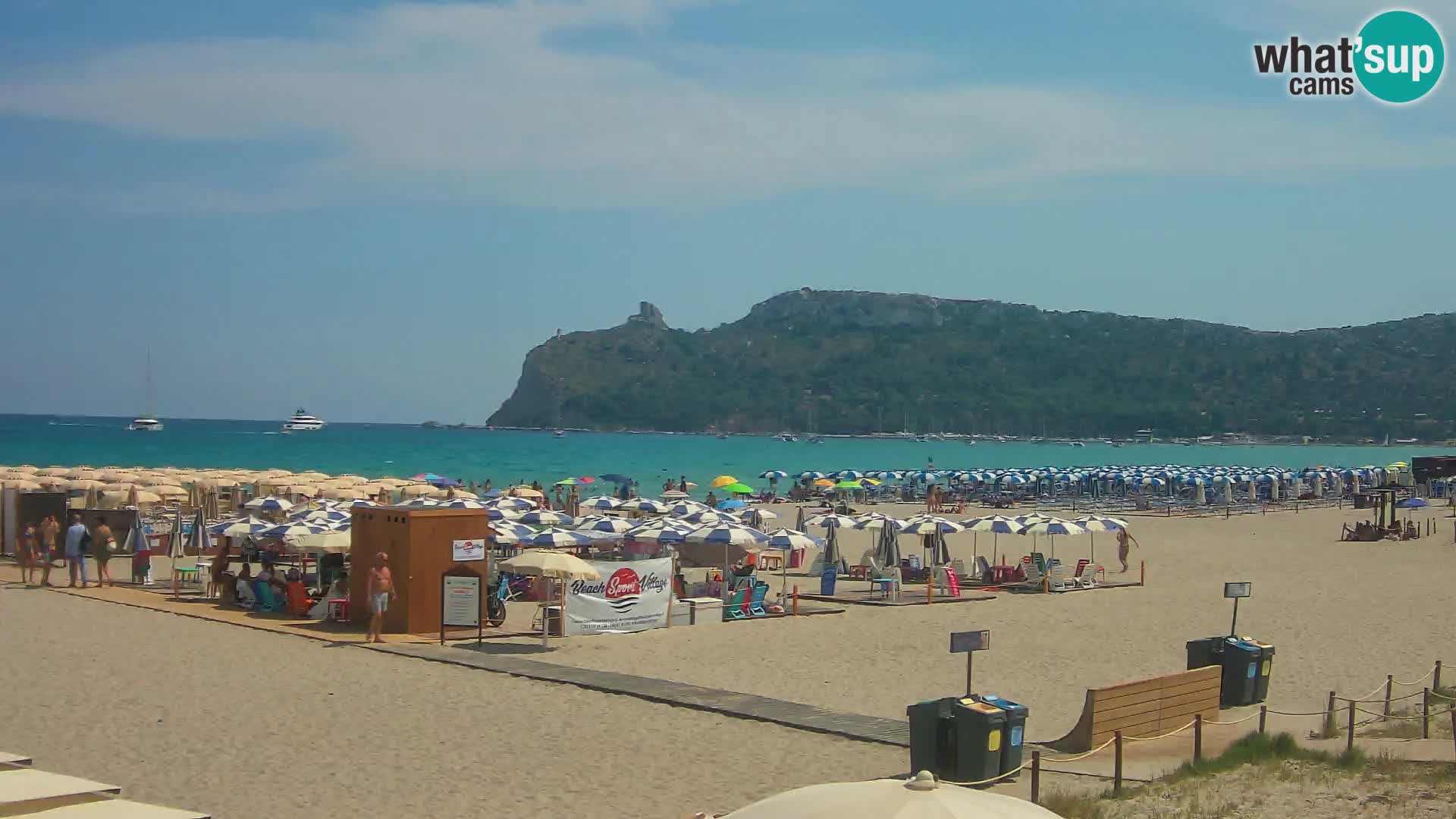 Poetto beach webcam | Cagliari | Sardinia