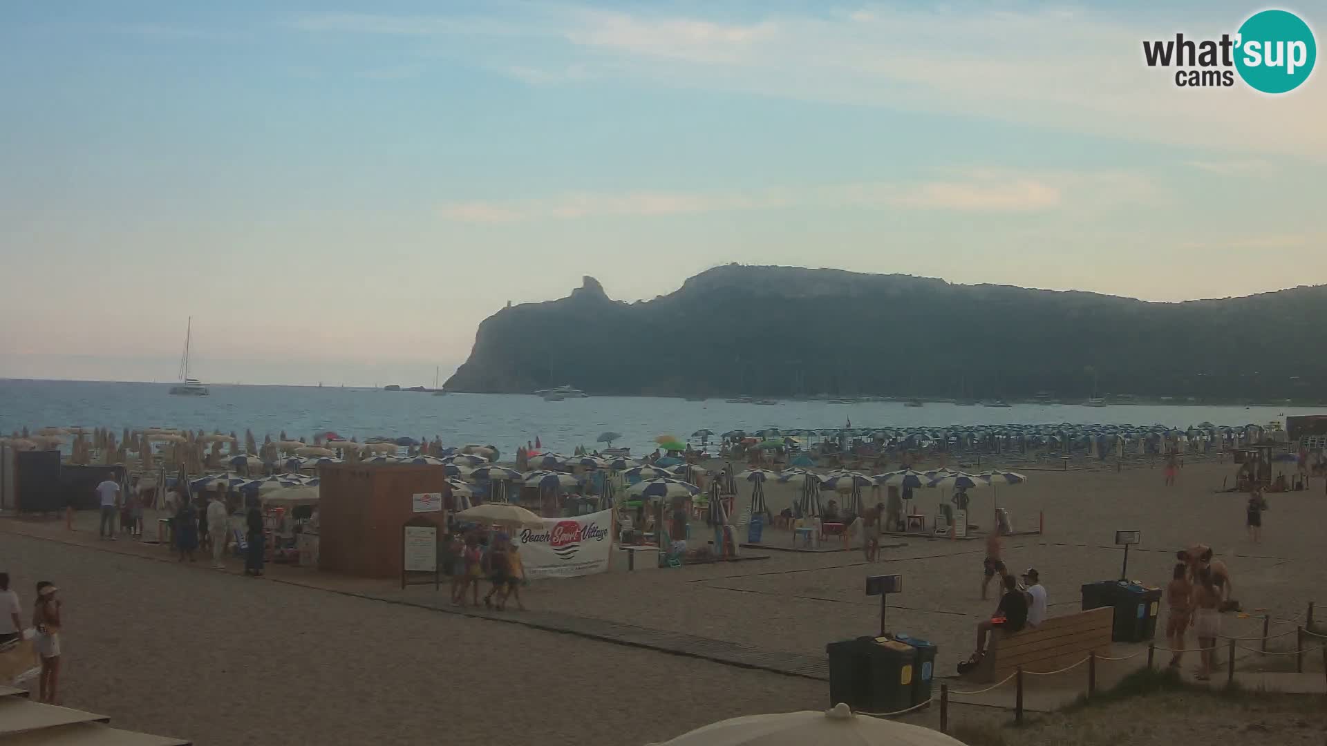 Webcam plage de Poetto | Cagliari | Sardaigne
