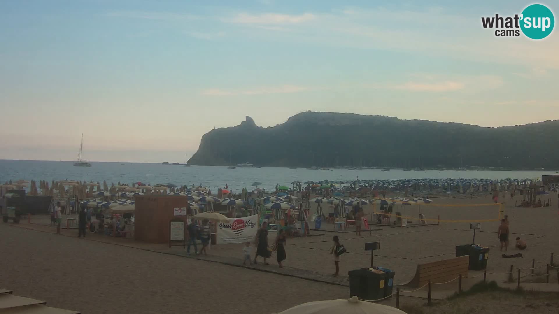 Poetto beach webcam | Cagliari | Sardinia