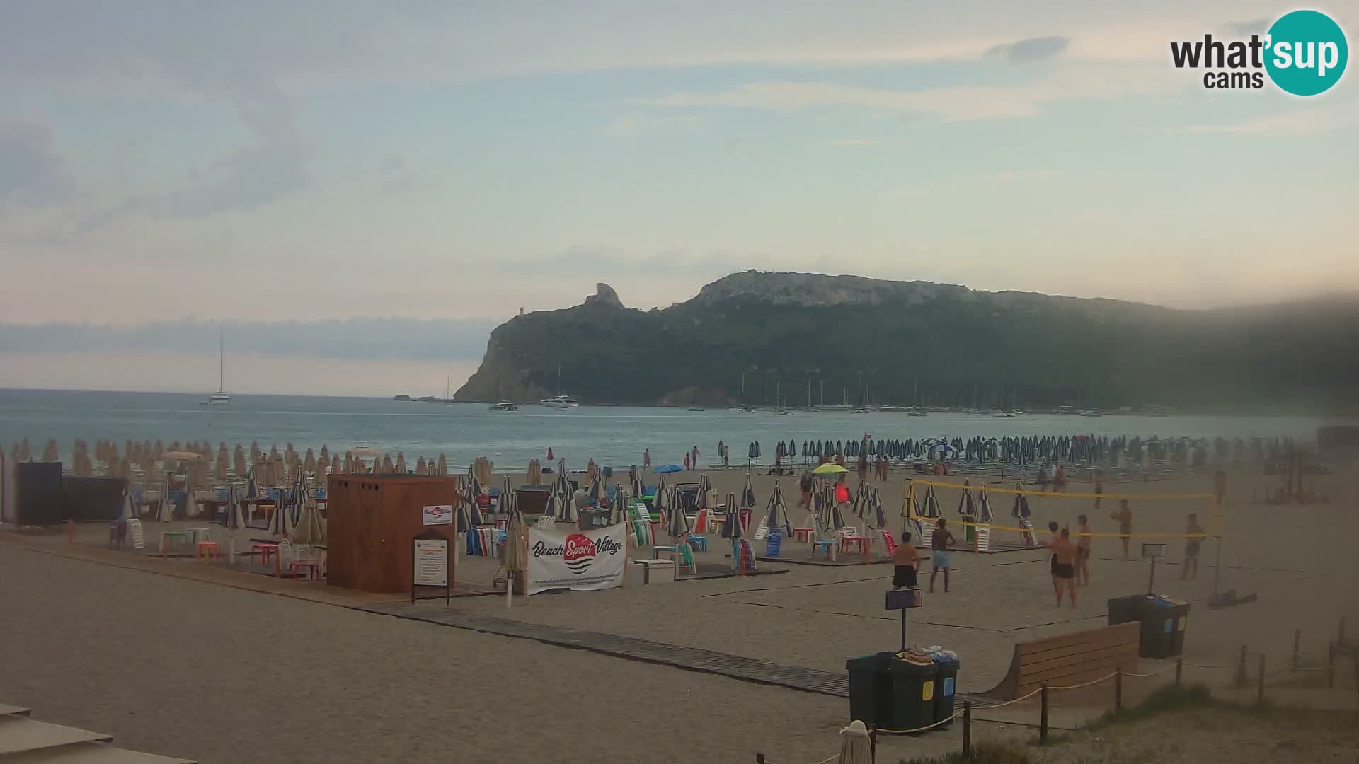Poetto beach webcam | Cagliari | Sardinija