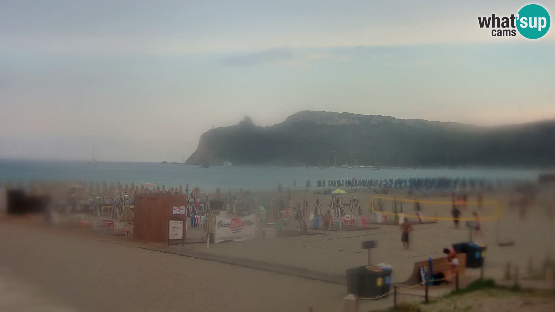 Poetto beach webcam | Cagliari | Sardinija