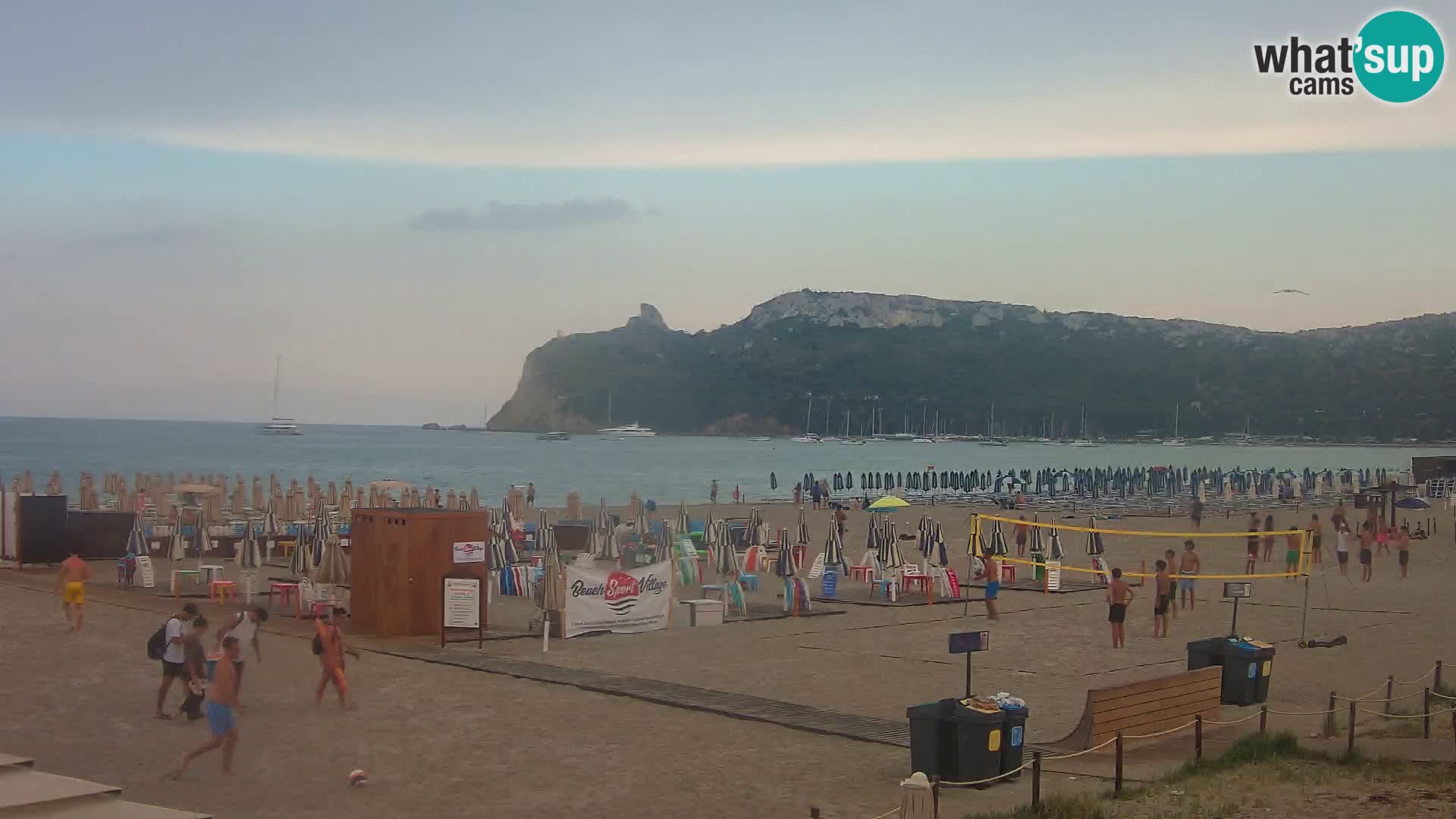 Webcam plage de Poetto | Cagliari | Sardaigne