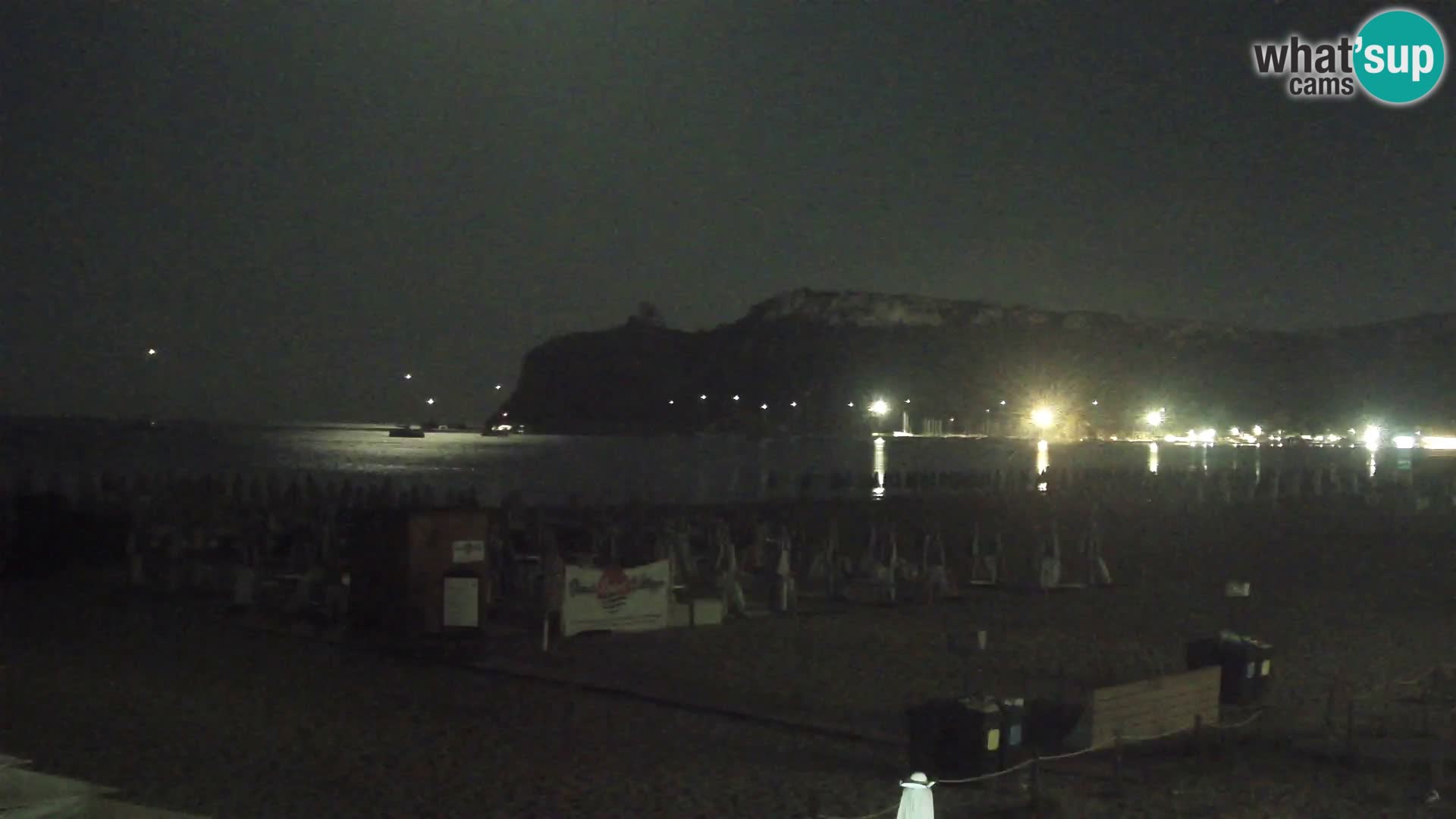 Poetto beach webcam | Cagliari | Sardinija