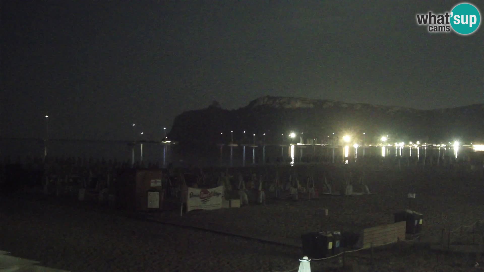 Poetto beach webcam | Cagliari | Sardinija