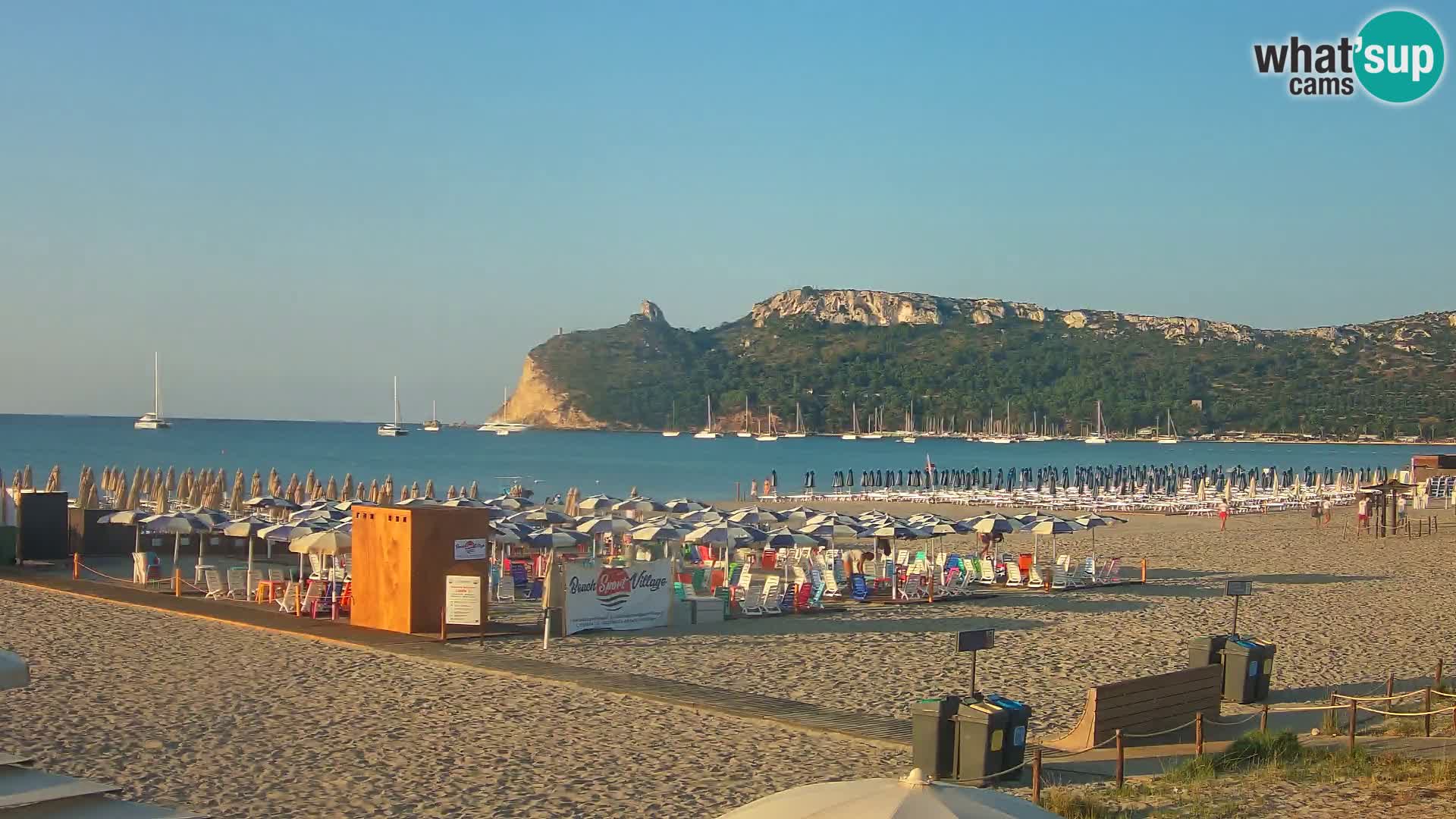Webcam spiaggia del Poetto | Cagliari | Sardegna