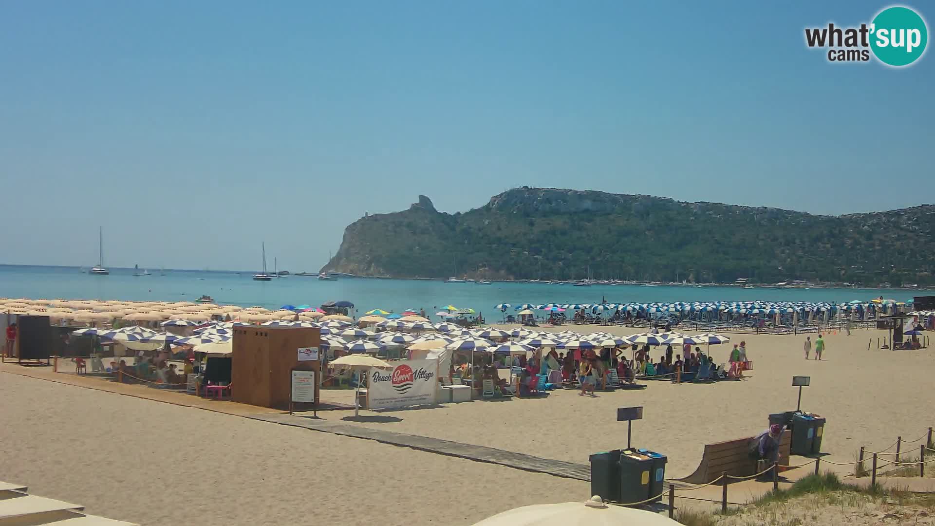 Webcam spiaggia del Poetto | Cagliari | Sardegna
