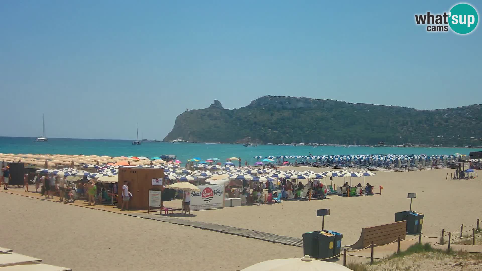 Webcam spiaggia del Poetto | Cagliari | Sardegna