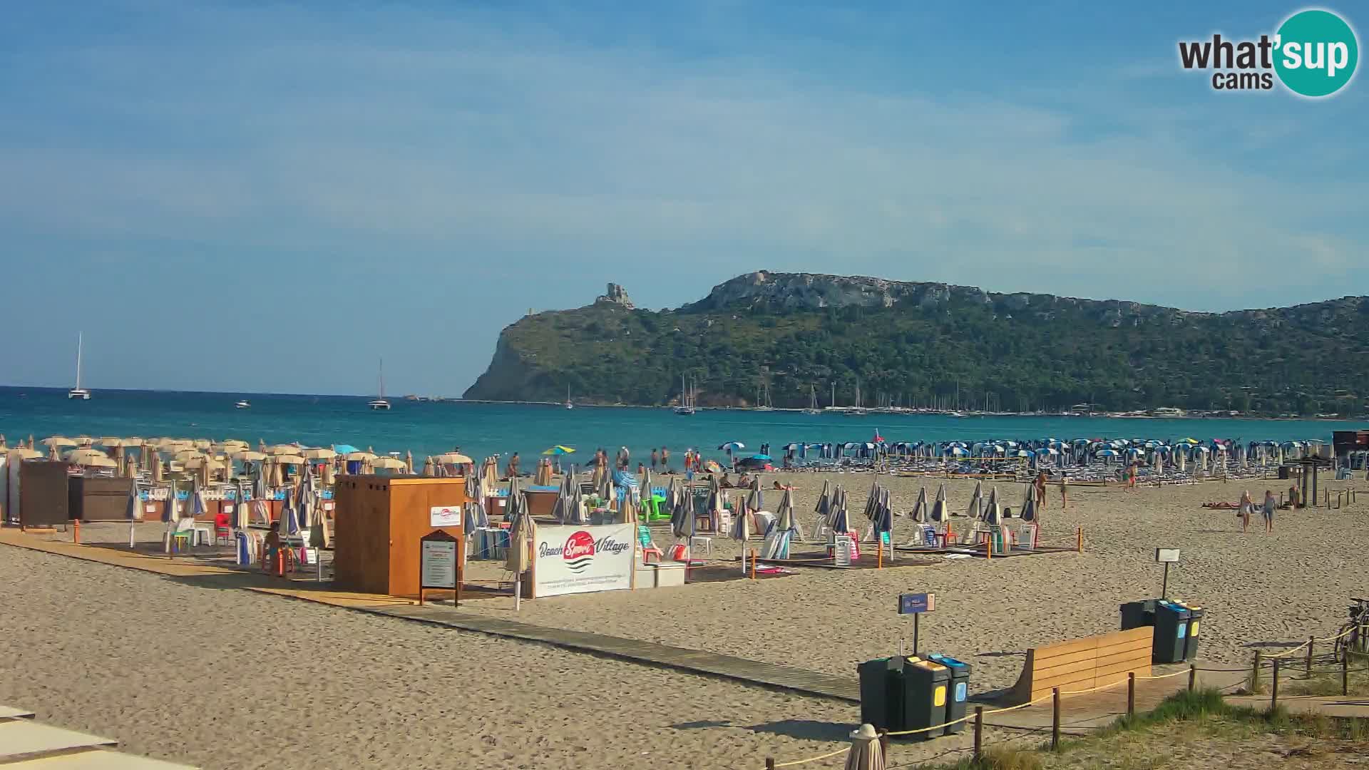Webcam plage de Poetto | Cagliari | Sardaigne