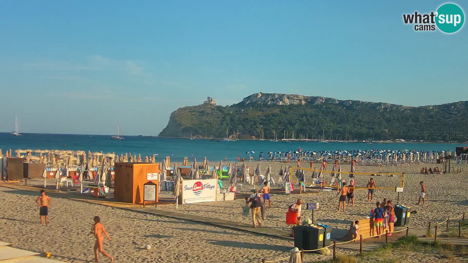 Webcam plage de Poetto | Cagliari | Sardaigne