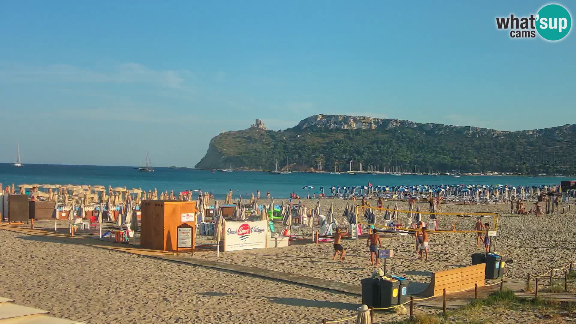 Webcam plage de Poetto | Cagliari | Sardaigne