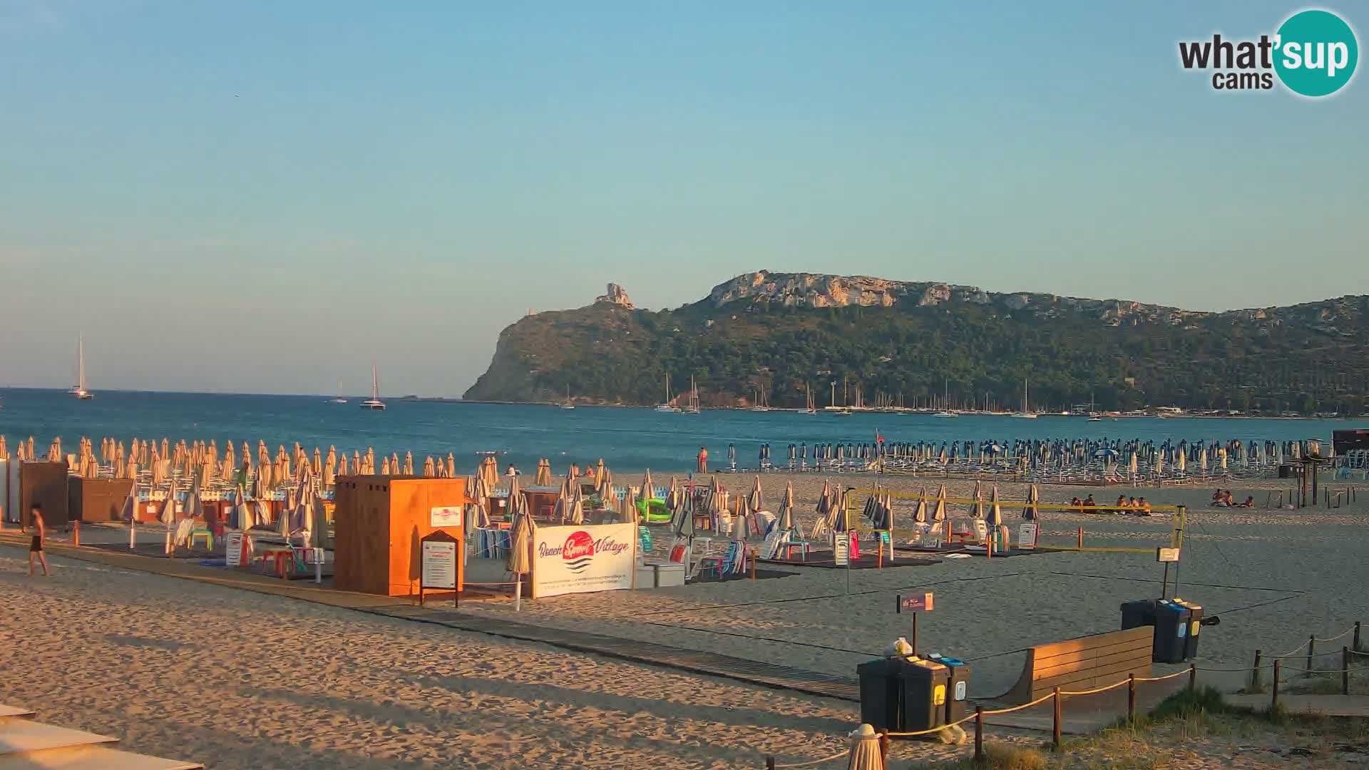 Poetto beach webcam | Cagliari | Sardinija