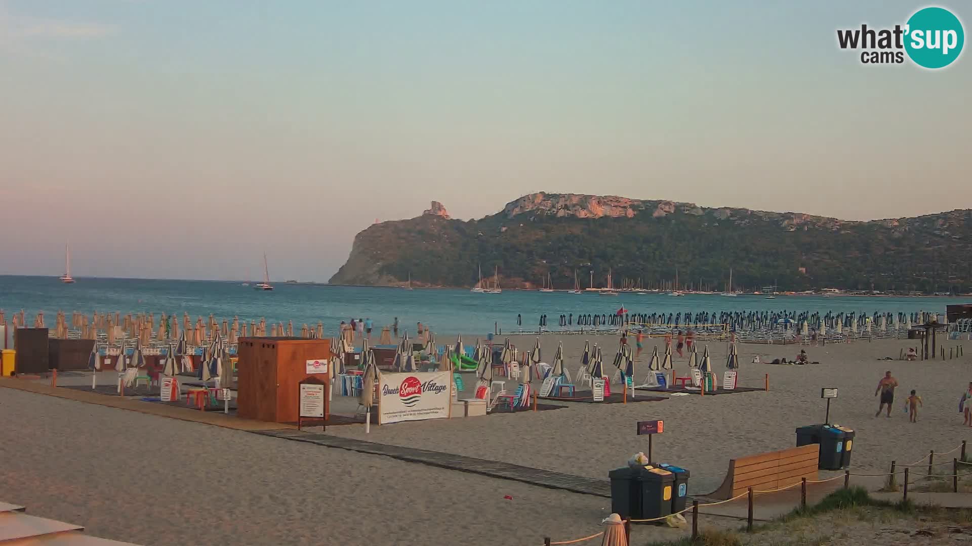 Webcam plage de Poetto | Cagliari | Sardaigne