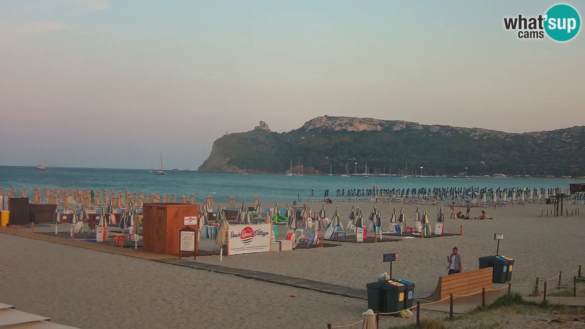 Poetto beach webcam | Cagliari | Sardinia