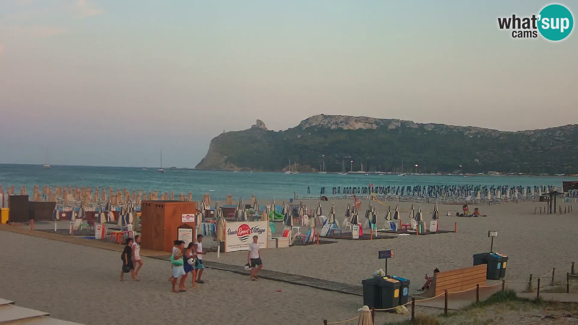 Poetto beach webcam | Cagliari | Sardinija