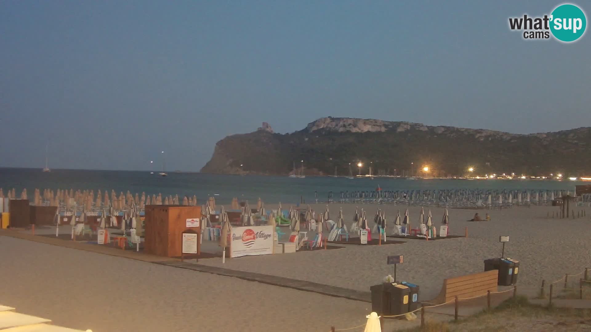 Poetto beach webcam | Cagliari | Sardinija