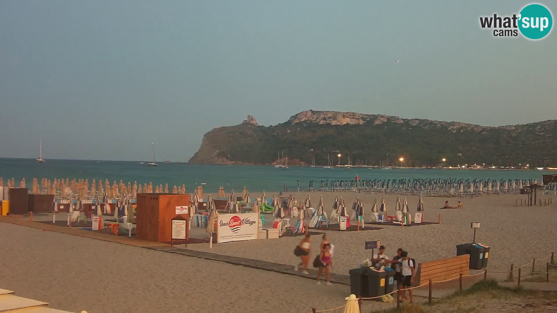 Poetto beach webcam | Cagliari | Sardinija